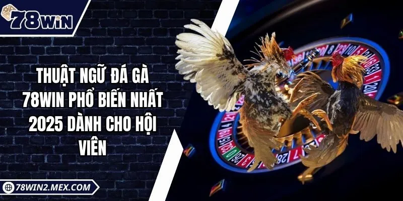 Thuật Ngữ Đá Gà 78win Phổ Biến Nhất 2025 Dành Cho Hội Viên